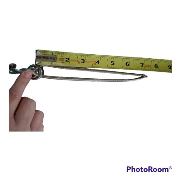 Silver Circle Braided Necklace - Picture 6 of 6